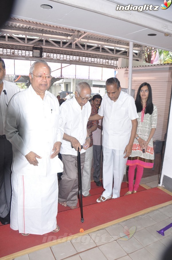 AVM Saravanan @ Music Exhibition